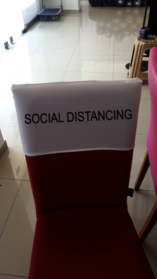  HOUSSE DE DISTANCIATION SOCIALE