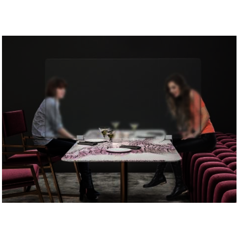  SEPARATION HYGIENIQUE POUR TABLES